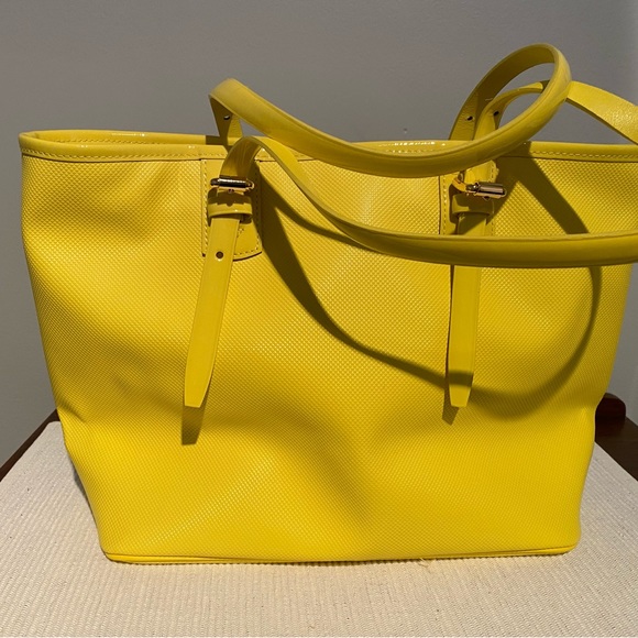 Longchamp New York City Theme Yellow Tote - Picture 2 of 4